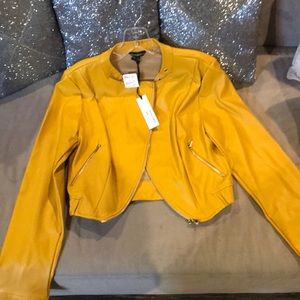 NWT Mustard Jacket